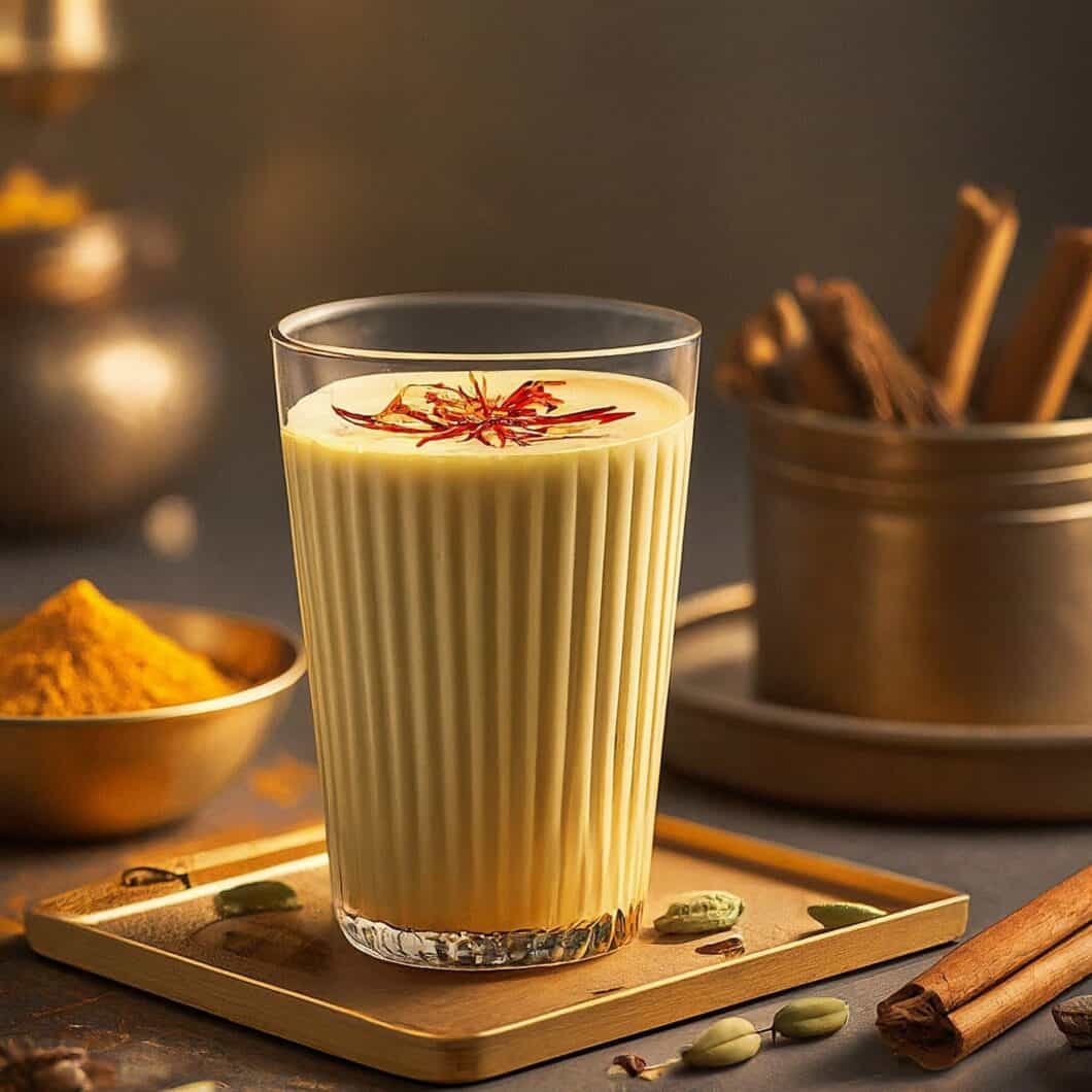 Masala Doodh Recipe - A Traditional Indian Spiced Milk Beverage